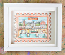 Load image into Gallery viewer, Firenze Collage Illustration