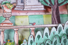Load image into Gallery viewer, Gosford (ish) Castle Collage Illustration