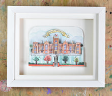 Load image into Gallery viewer, Queen's University Belfast Collage Illustration

