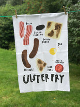 Load image into Gallery viewer, Ulster Fry Tea Towel
