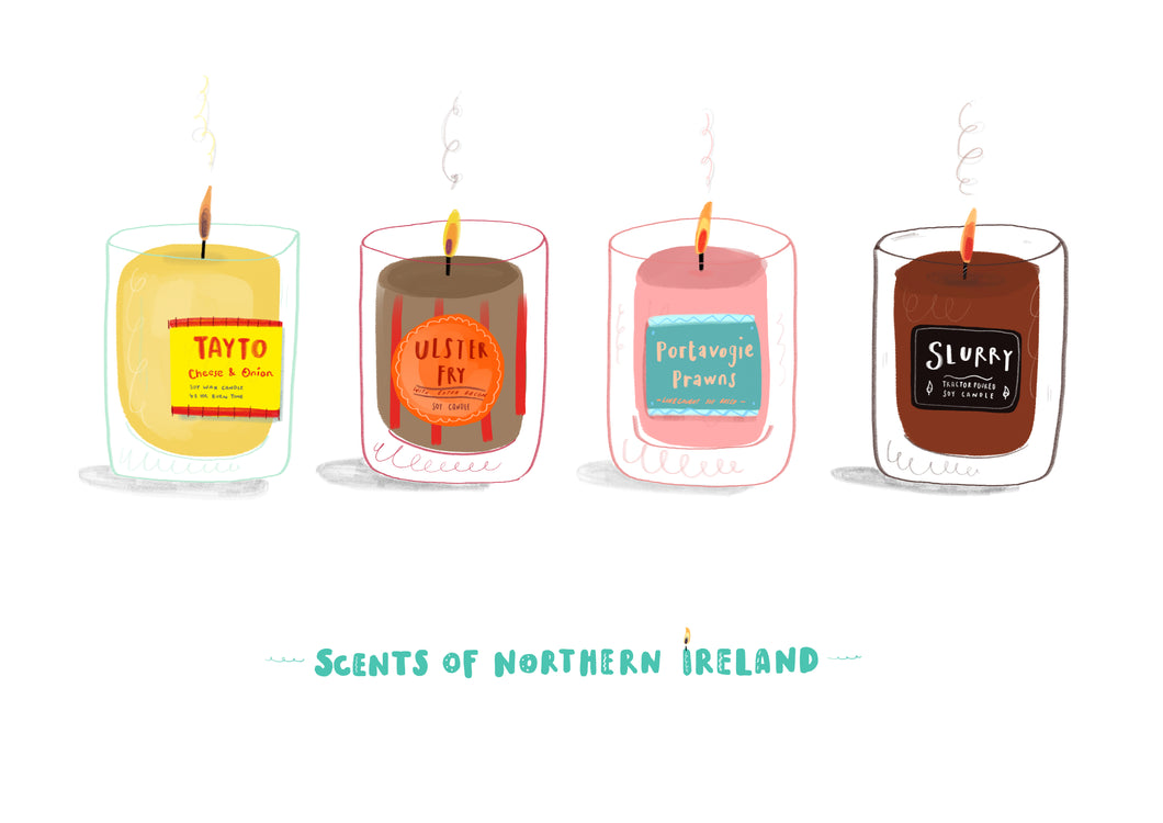 Scents of Northern Ireland Print